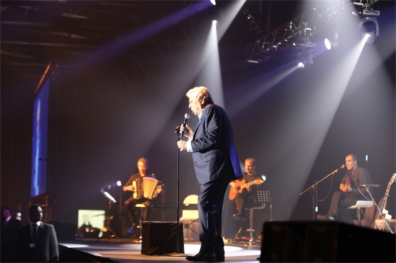 Enrico Macias in Dubai